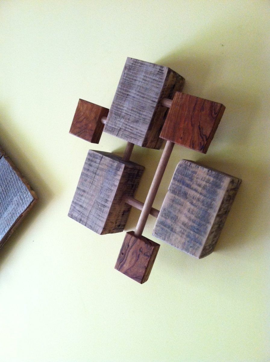 Abstract wall art piece