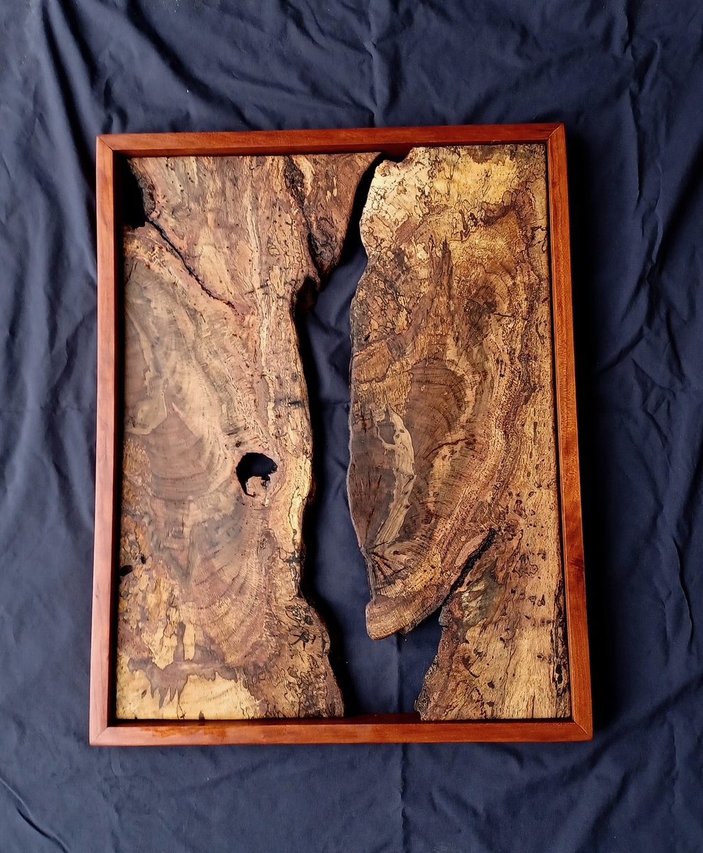 Abstract wall art piece