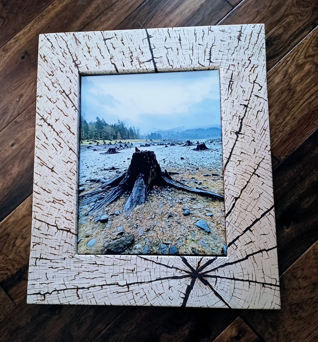 Abstract wall art piece