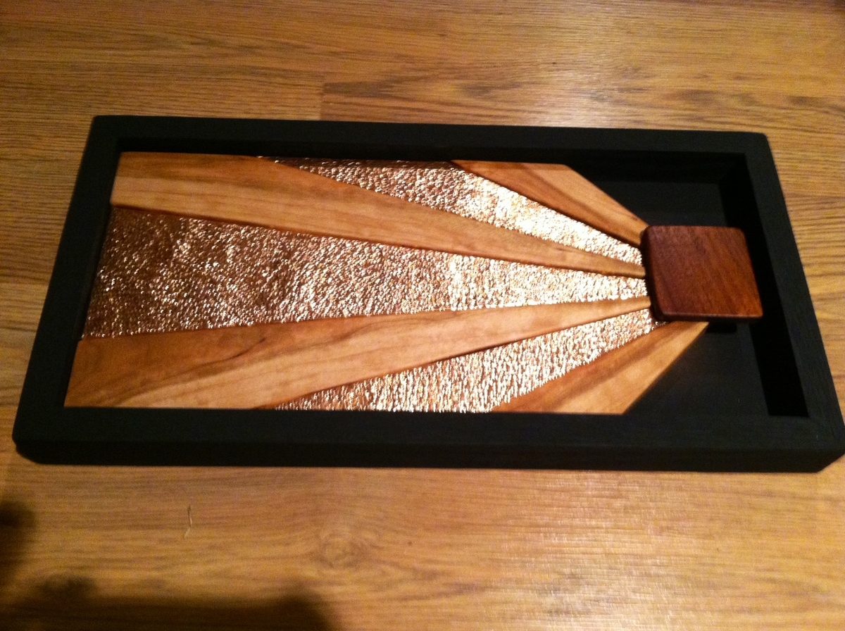 Abstract wall art piece