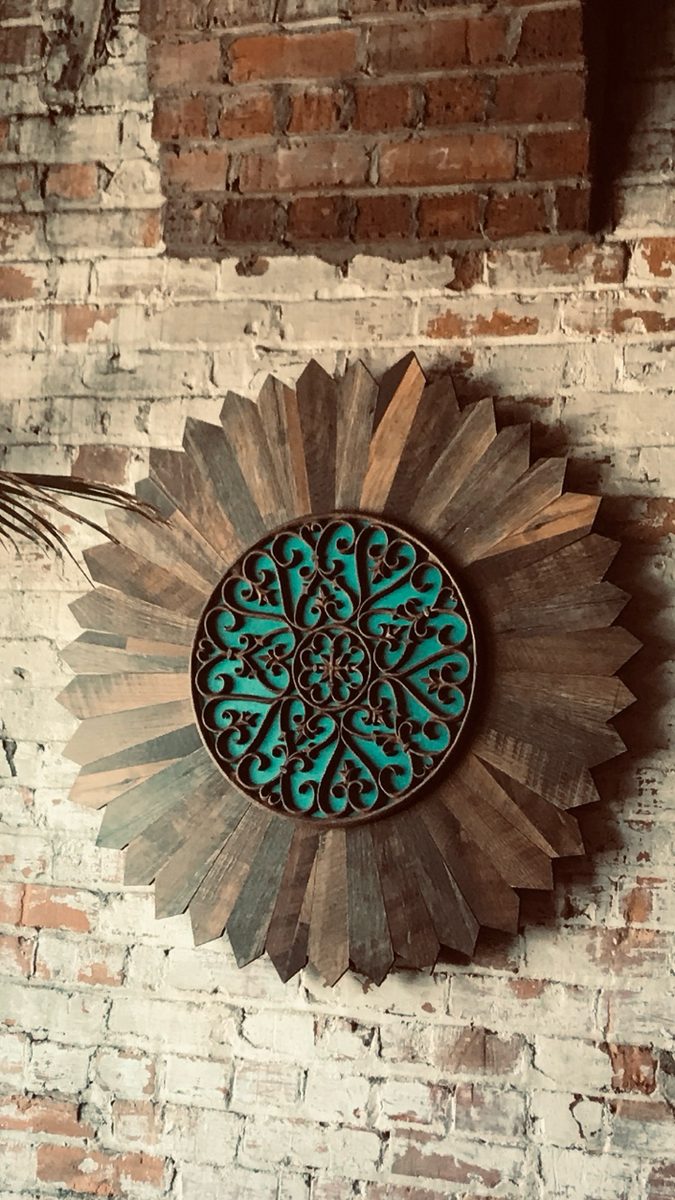 Abstract wall art piece